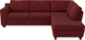 Friday - 2,5-sits soffa med divan höger - Rosa