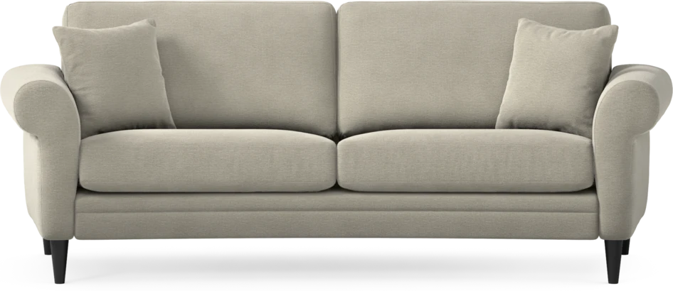 Eden - 2,5-sits soffa svängd - Brun