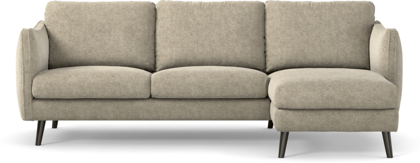 Madison - 2-sits soffa med schäslong höger - Beige