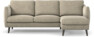 Madison - 2-sits soffa med schäslong höger - Beige