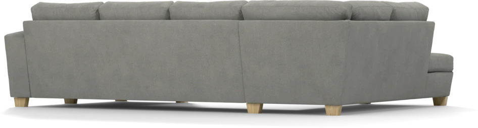 Friday - 3-sits soffa med divan vänster och schäslong höger - Grå