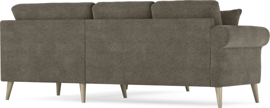 Eden - Hörnsoffa, 2+2-sits - Brun
