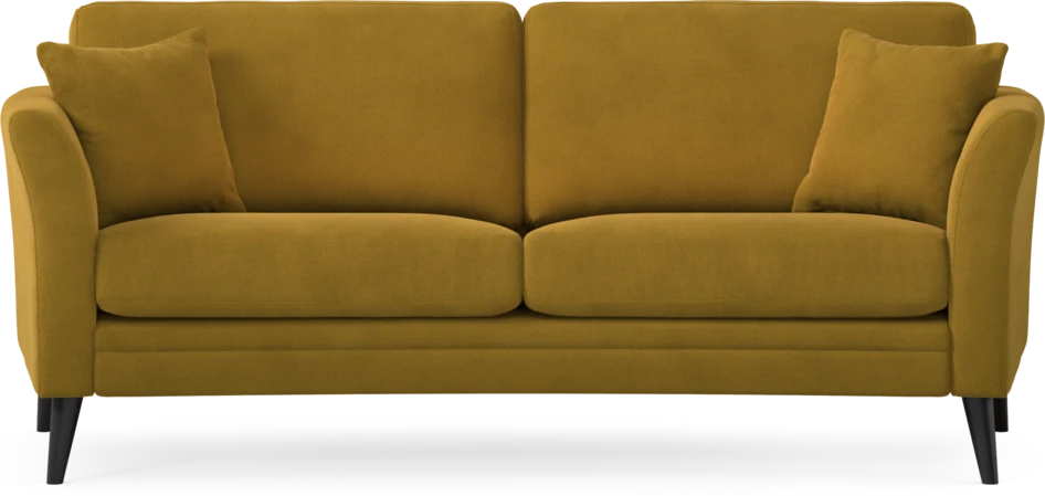 Eden - 2,5-sits soffa svängd - Gul