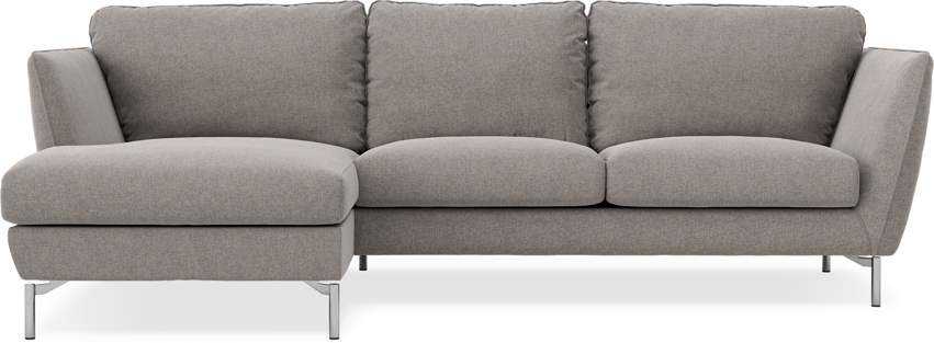 Madison Lux - 2-sits soffa med schäslong vänster - Beige