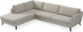 County - 2,5-sits soffa med divan vänster - Beige