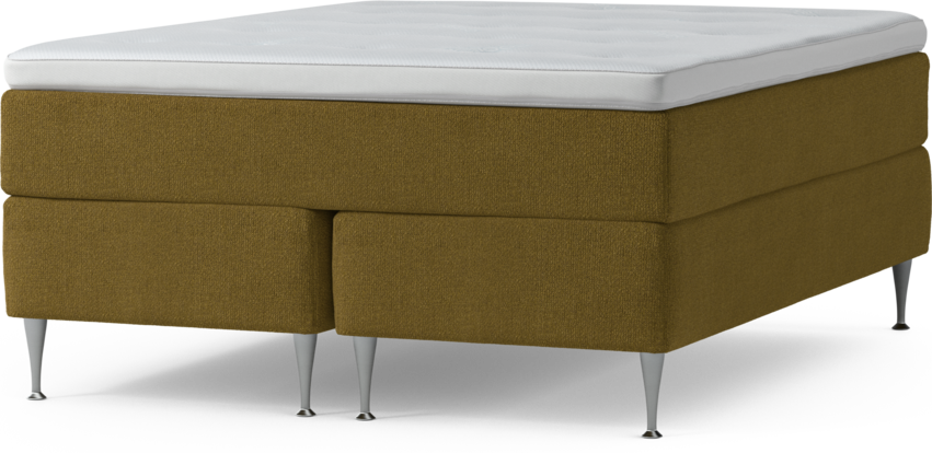 Delux Dream - Kontinentalsäng, dubbelsäng med bäddmadrass och sängben