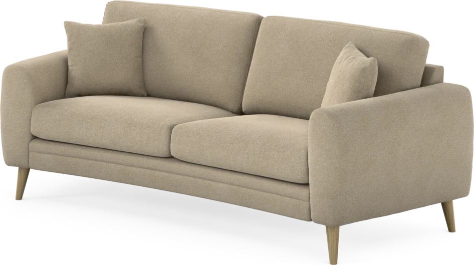 Eden - 2,5-sits soffa svängd - Beige