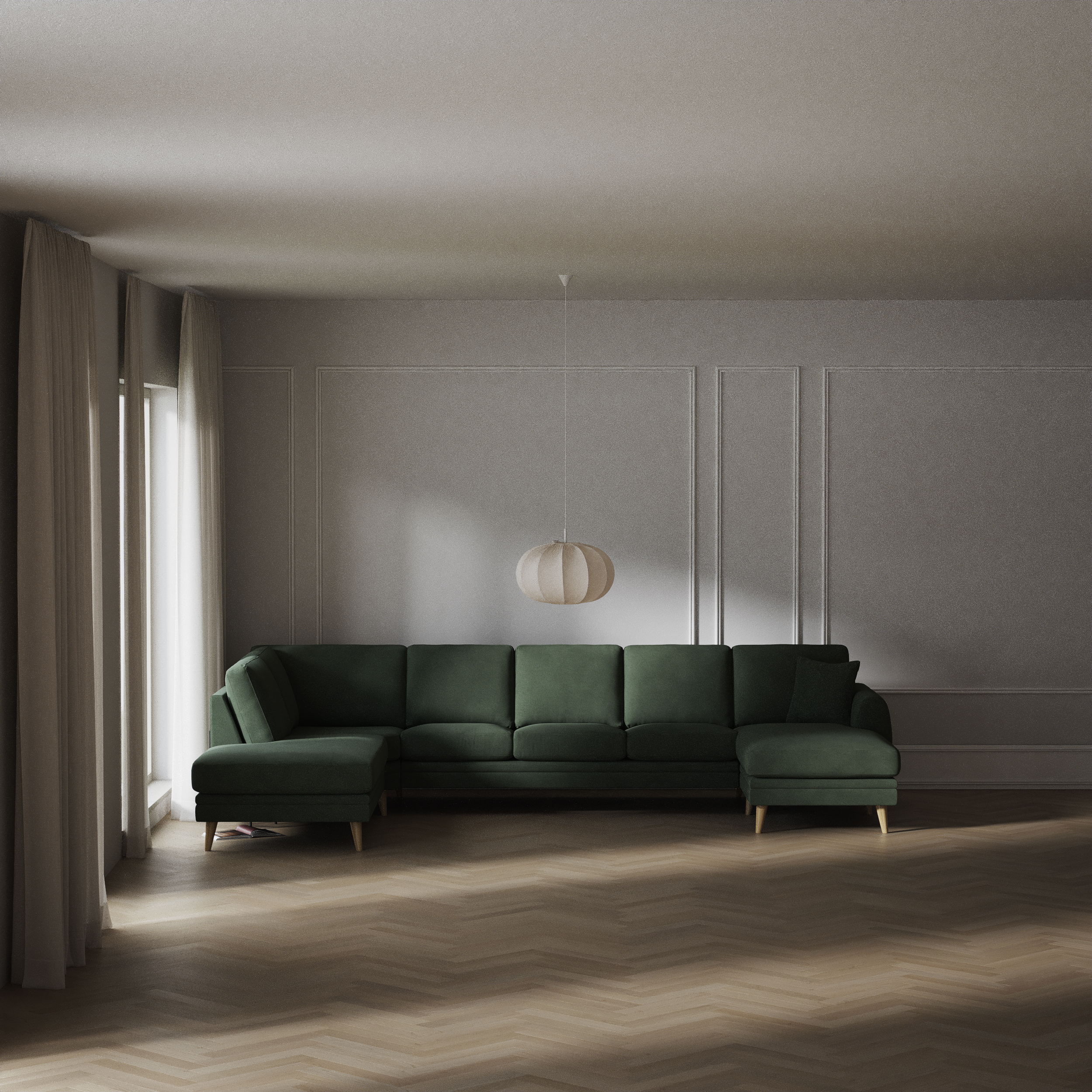 Eden - 3-sits soffa med divan vänster och schäslong höger - inspiration