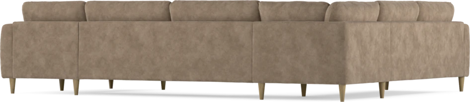 Bridge - Hörnsoffa, 2+3-sits med schäslong höger - Beige