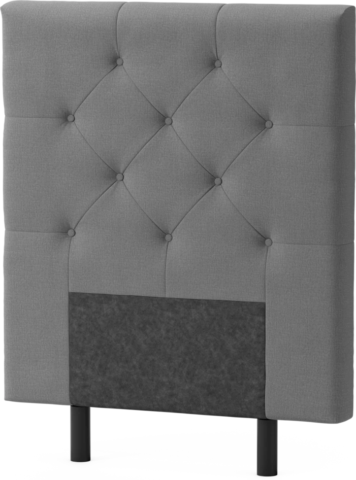 Delux Pikerad Låg - Sänggavel, 90-210 cm