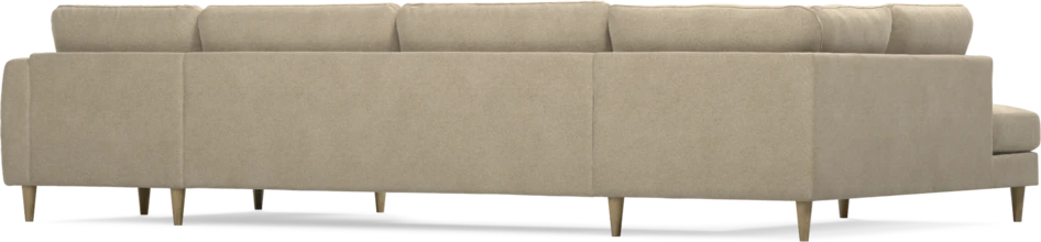 Bridge - 3-sits soffa med divan vänster och schäslong höger - Beige