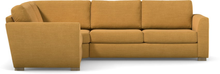 Friday - Hörnsoffa, 1,5+2,5-sits - Gul