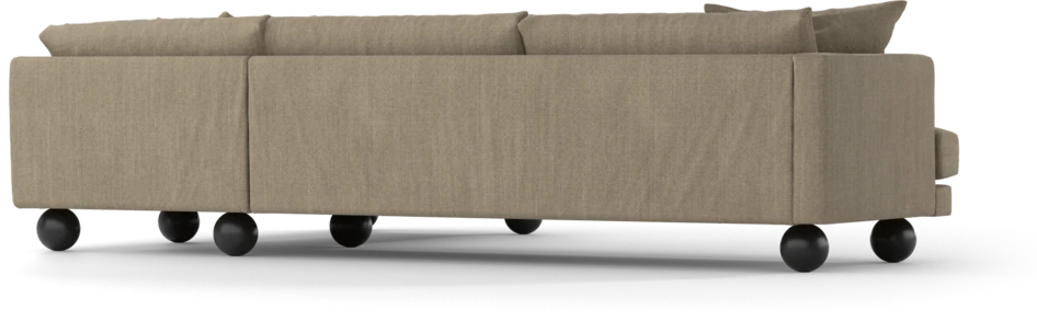 Harper - 3-sits soffa med divan höger - Beige