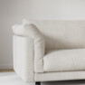 Cherrie - 3-sits soffa, hel dyna, fast klädsel - Beige