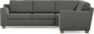 Friday - Hörnsoffa, 2,5+1,5-sits - Grå