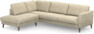 Bridge - 3-sits soffa med divan vänster - Beige
