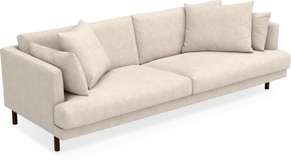Harper - 4-sits soffa - Vit
