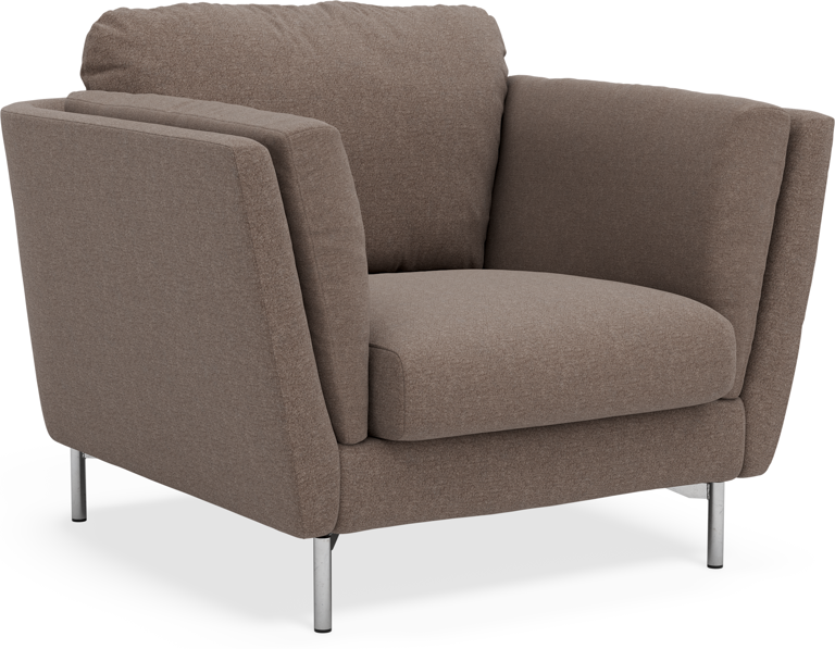 Madison Lux - Fåtölj, 70 cm - Brun