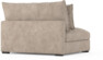 Rossi - 2-sits utan armstöd - Beige