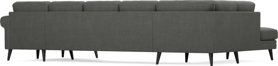 Eden - 3-sits soffa med divan vänster och schäslong höger - Grå