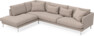 Harper - 3-sits soffa med divan vänster - Beige