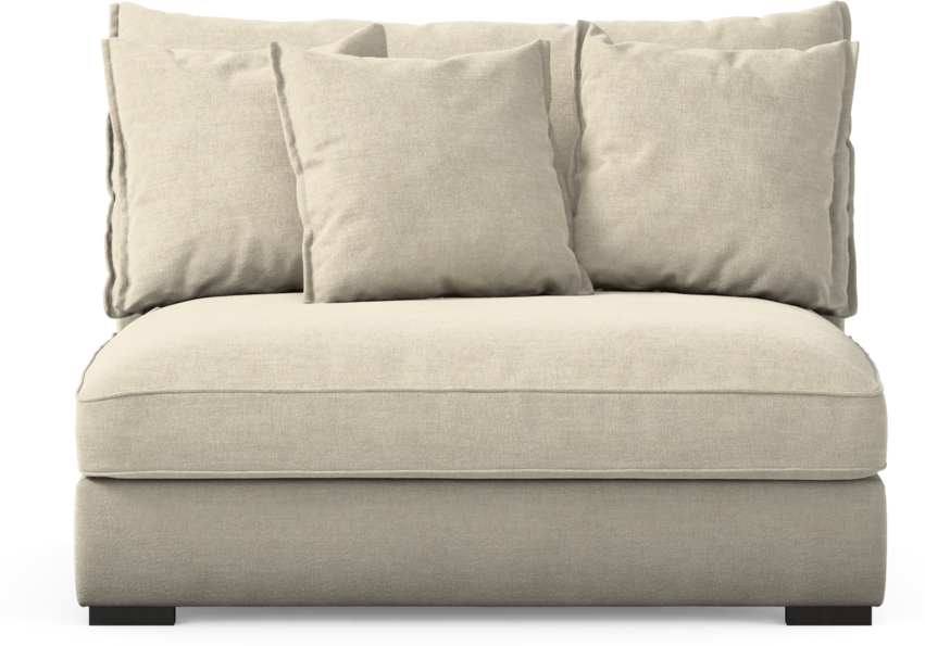 Rossi - 2-sits utan armstöd - Beige