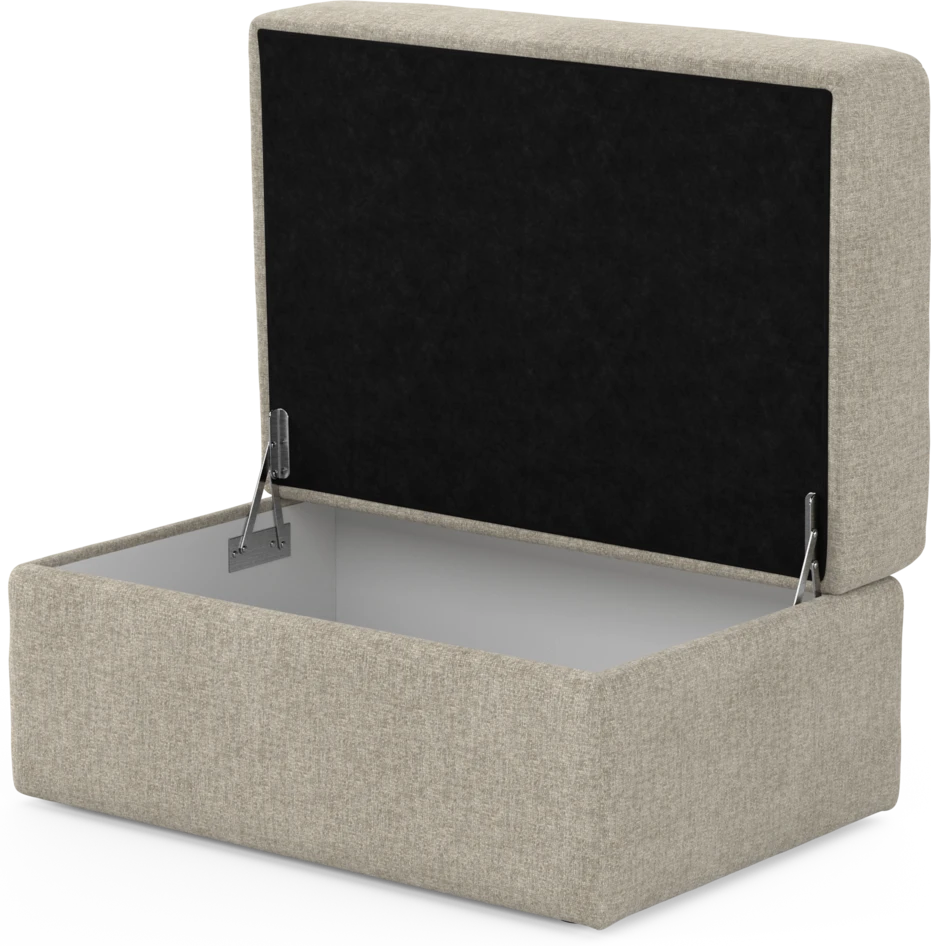 Lindö - Fotpall - Beige