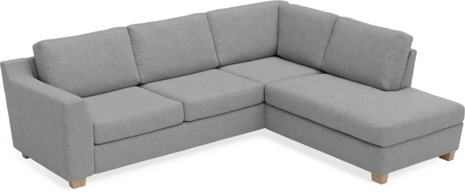 Friday - 2,5-sits soffa med divan höger - Grå