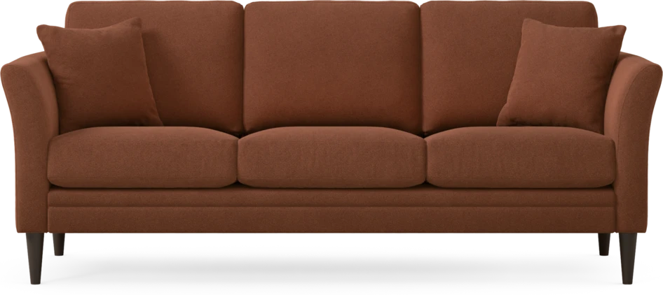 Eden - 3-sits soffa - Orange