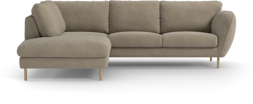 Madison Lux - 2-sits soffa med divan vänster - Beige