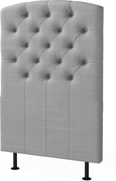 Cape välvd - Sänggavel , 90-210 cm - Grå