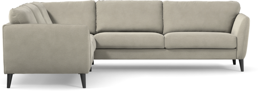 Bridge - Hörnsoffa, 2+3-sits - Brun