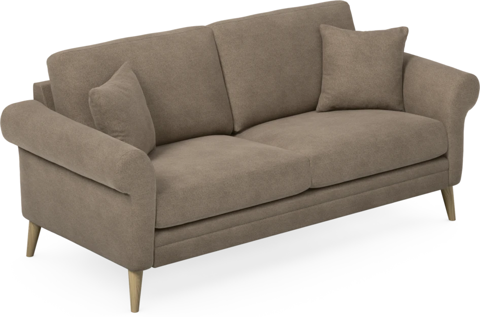 Eden - 2,5-sits soffa - Brun
