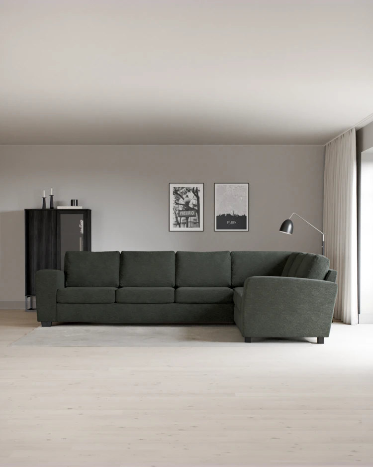 Friday - Hörnsoffa, 3+2-sits - inspiration