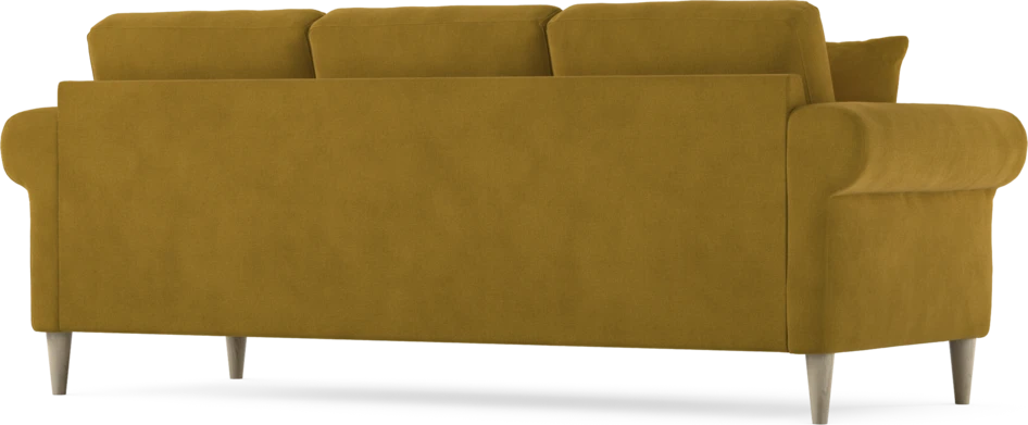 Eden - 3-sits soffa - Gul