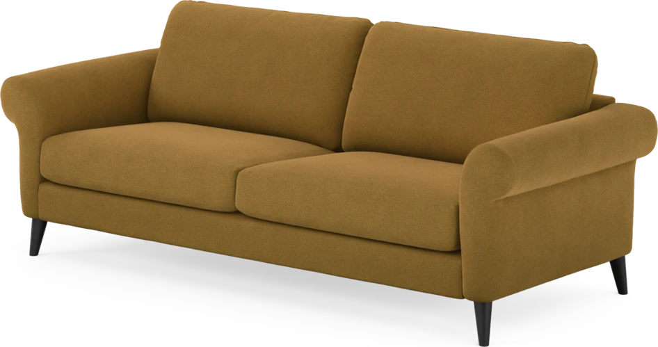 Bridge - 3-sits soffa - Gul