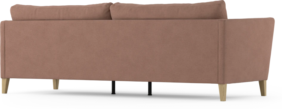 Winston - 4-sits soffa - Rosa