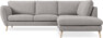 Madison - 2-sits soffa med divan höger - Beige