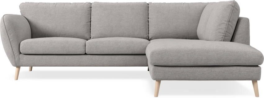 Madison - 2-sits soffa med divan höger - Beige