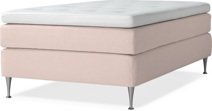 Delux Sense - Kontinentalsäng, enkelsäng 120 cm med bäddmadrass