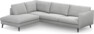 Madison - 3-sits soffa med divan vänster - Grå