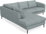 Madison - 2-sits soffa med divan vänster - Grå