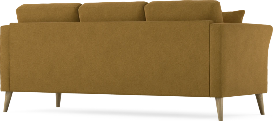 Eden - 3-sits soffa - Gul