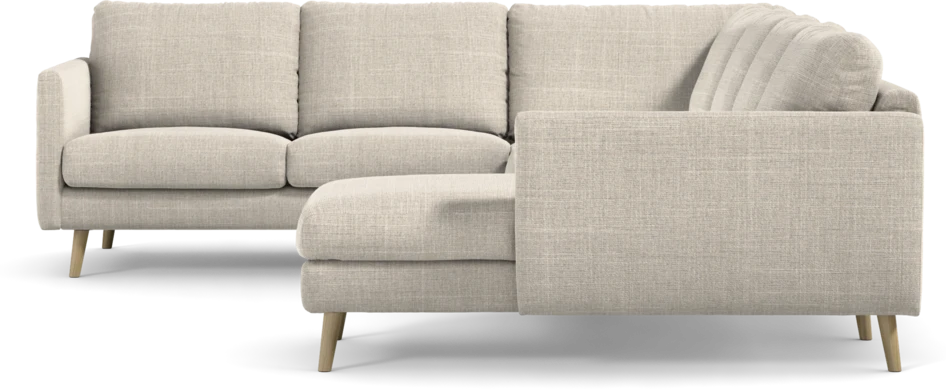 Madison Lux - Hörnsoffa med schäslong höger - Beige