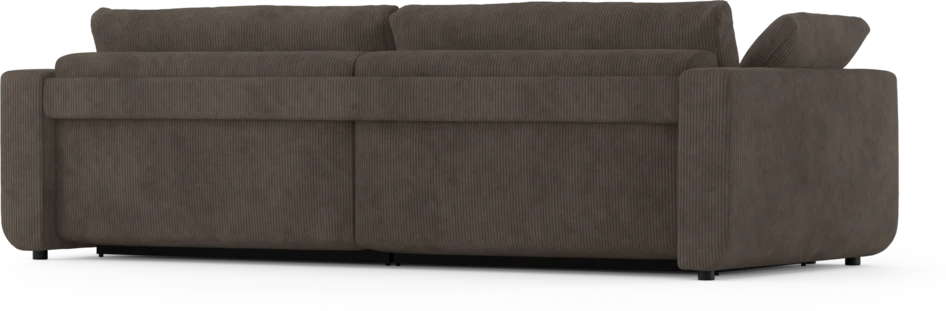 Amie - Bäddsoffa 4-sits - Brun