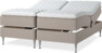 Delux Dream - Ställbar säng, dubbelsäng med bäddmadrass - Beige