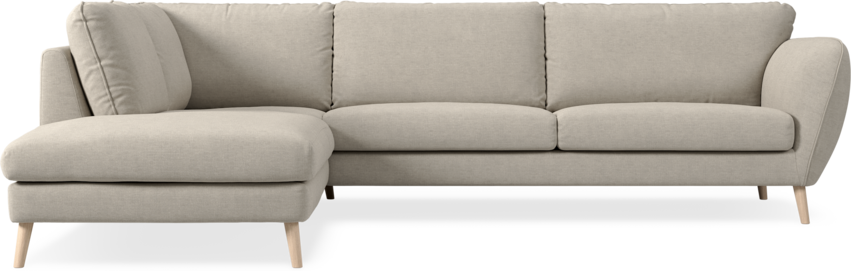Madison - 3-sits soffa med divan vänster - Beige