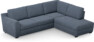 Friday - 2,5-sits soffa med divan höger - Blå