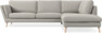 Madison Lux - 3-sits soffa med divan höger - Grå