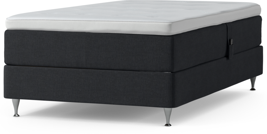 Delux Dream - Ställbar säng, enkelsäng med bäddmadrass och sängben